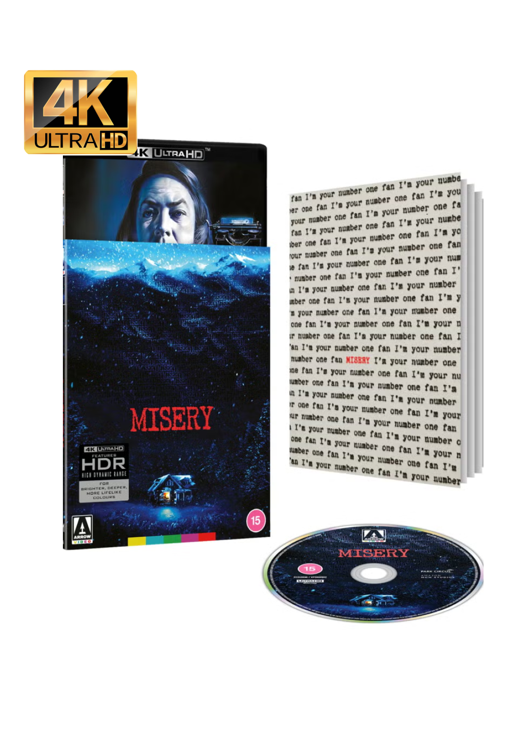 Misery Limited Edition 4K Ultra HD - UK Import
