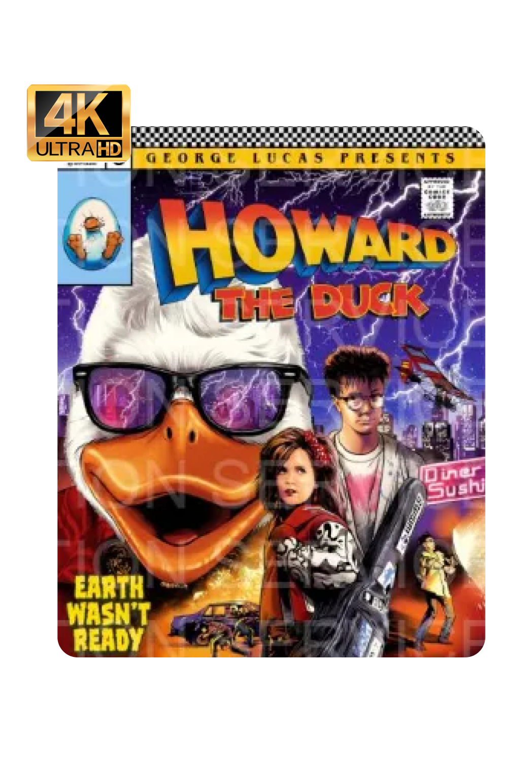 Howard the Duck - Limited Edition 40th Anniversary Steelbook (4K-UHD)