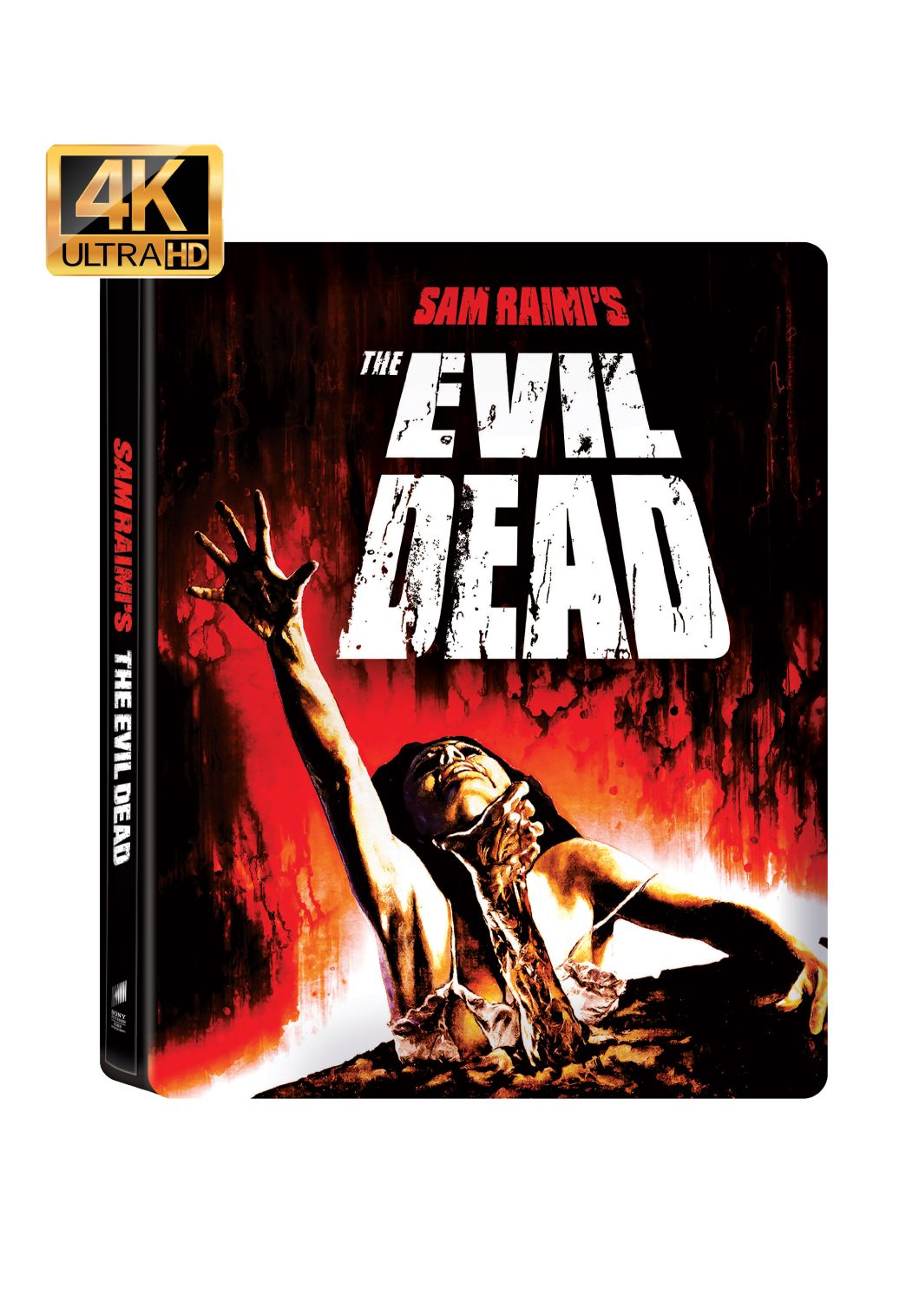 The Evil Dead Steelbook 4K Ultra HD + Blu-Ray (Reg B) - Italy Import with Eng audio