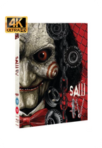 Saw IV Limited Edition Steelbook 4K Ultra HD + Blu-Ray [Region Free]- UK Import