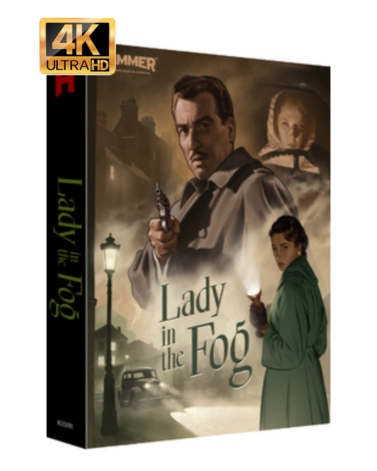 Lady In The Fog Limited Collectors Edition 4K UHD + Blu-Ray (Region Free) - UK Import