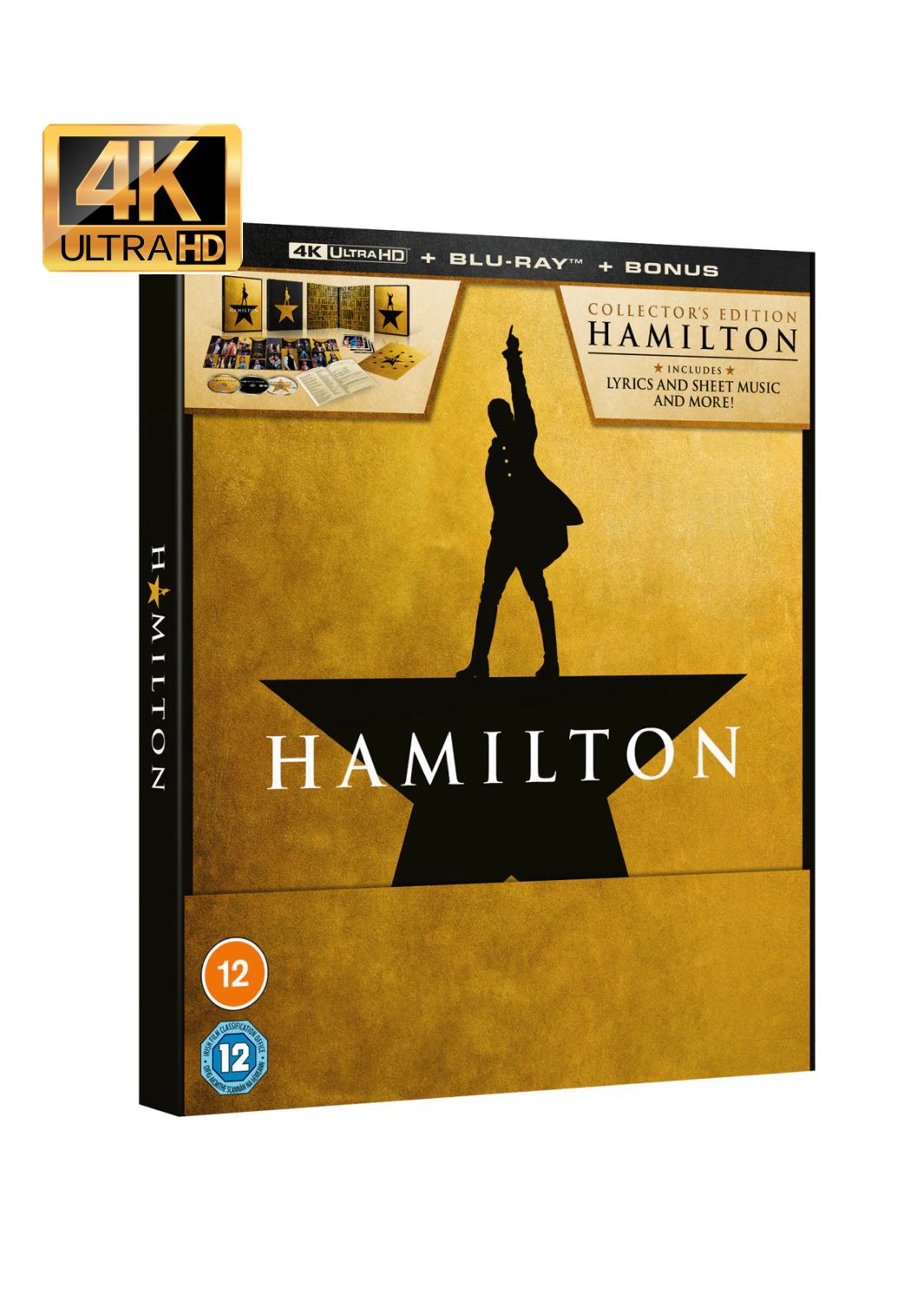 Hamilton Limited Collectors Edition 4K Ultra HD + Blu-Ray - UK Import