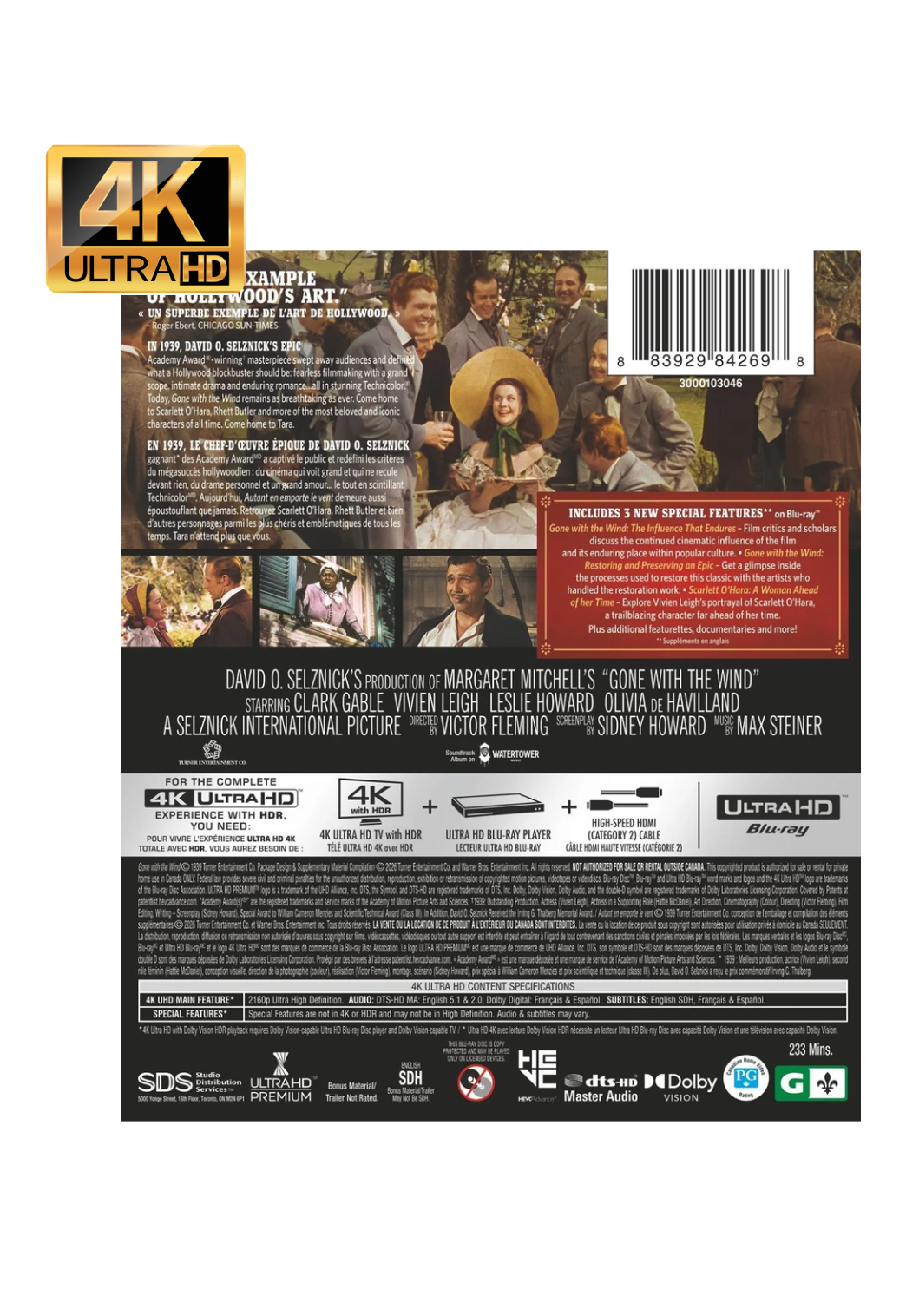Gone with the Wind (4K-UHD)
