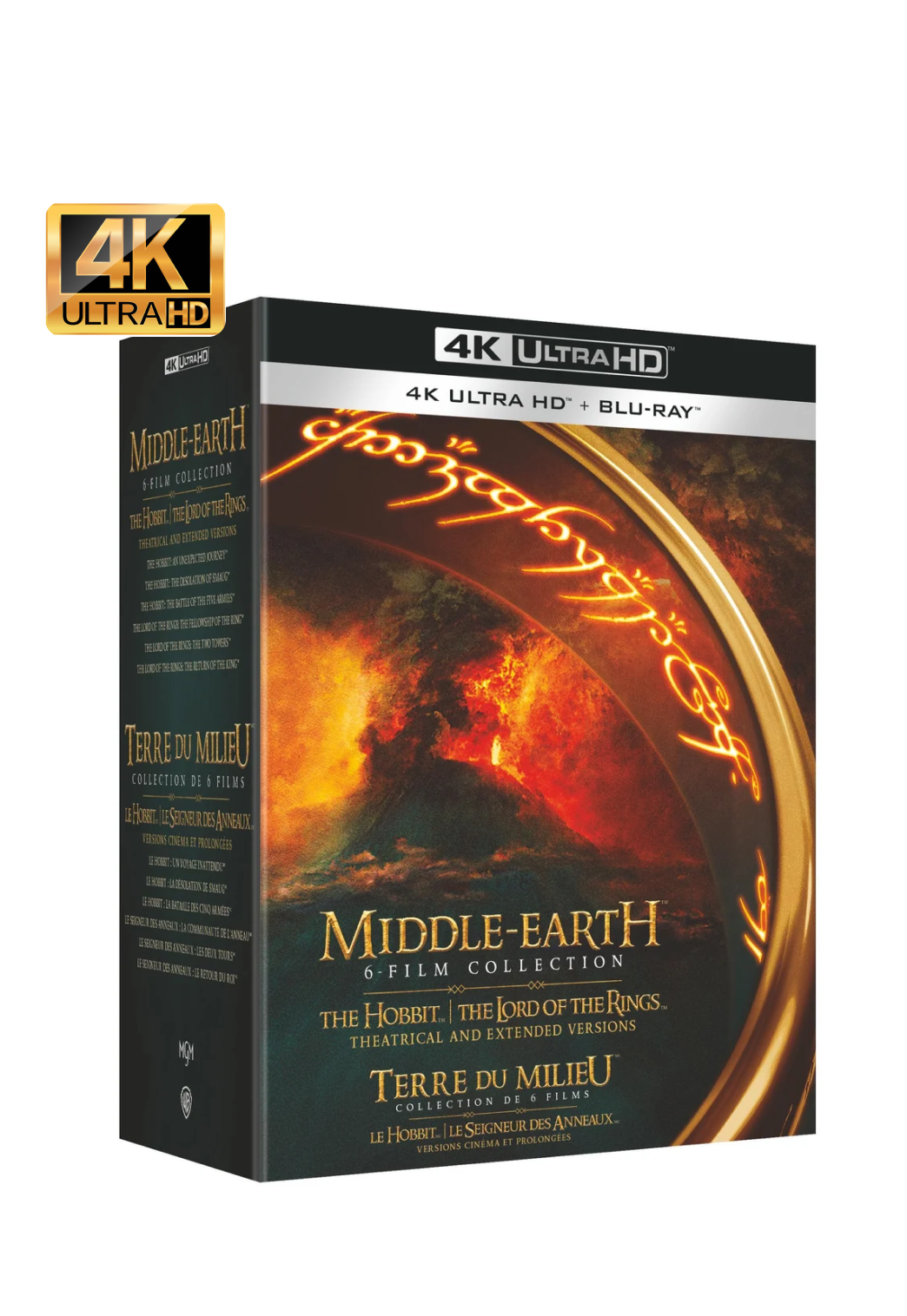 Middle-earth: 6-Film Collection – Extended & Theatrical Editions (4K)