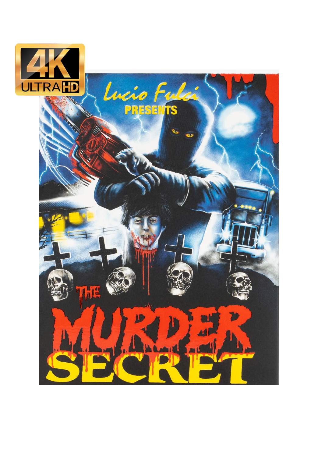 The Murder Secret (Alternate Slipcover) (4K UHD + Reg A Blu-ray)