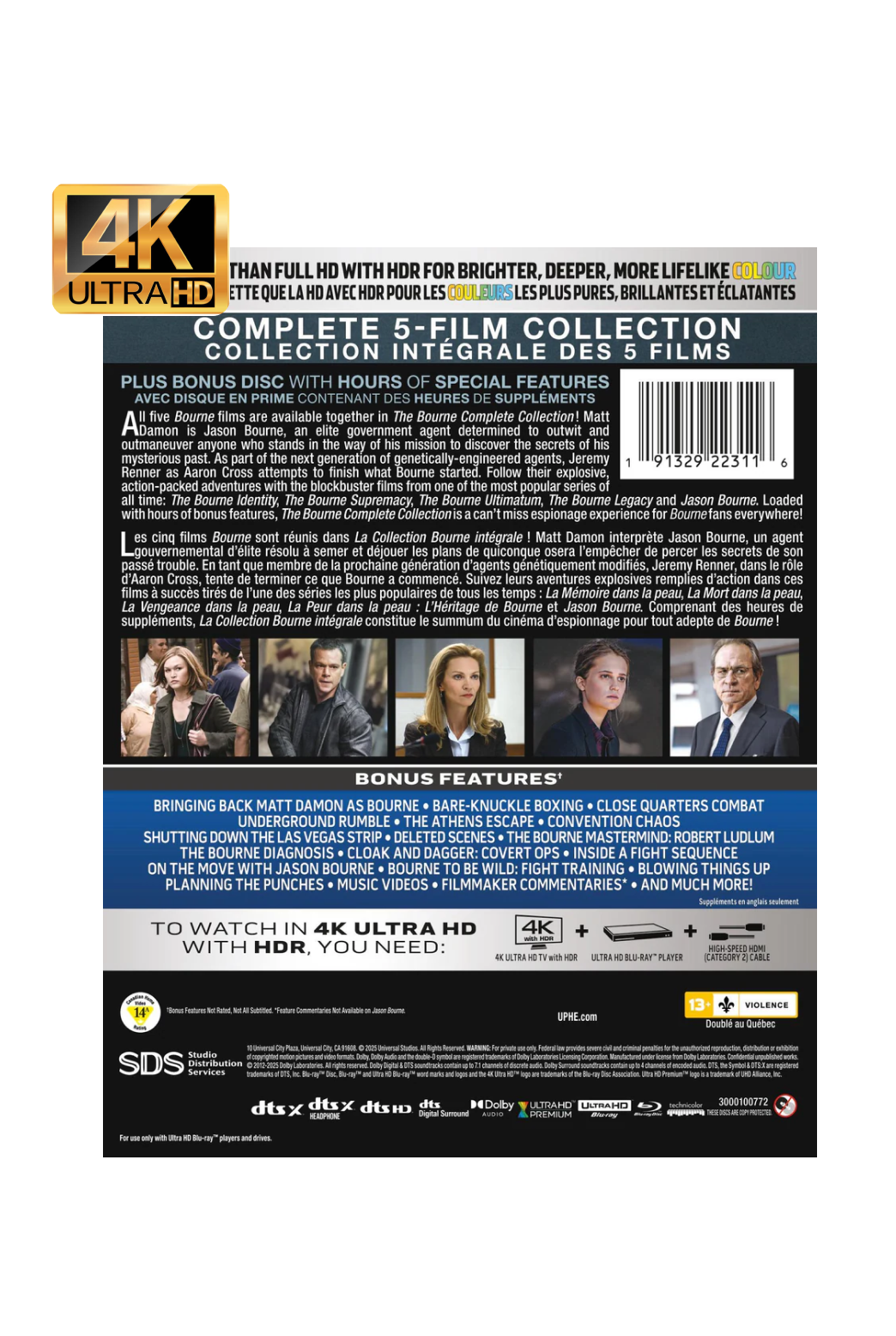 The Bourne Complete Collection (4K)