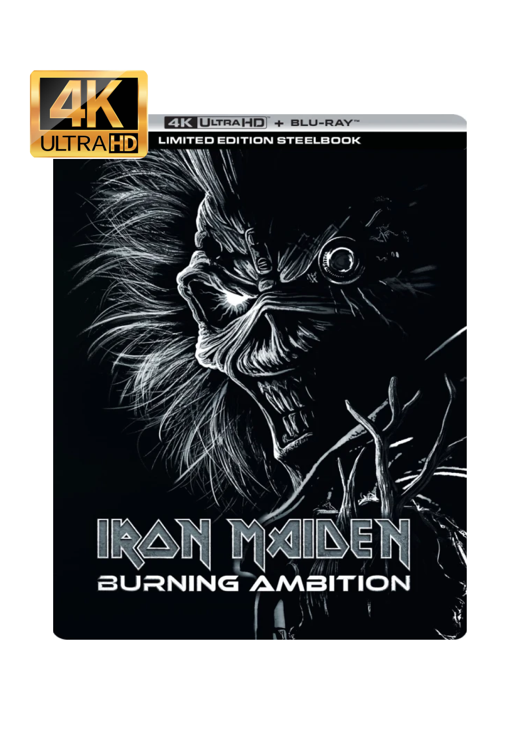 Iron Maiden: Burning Ambition - Steelbook (4K-UHD)