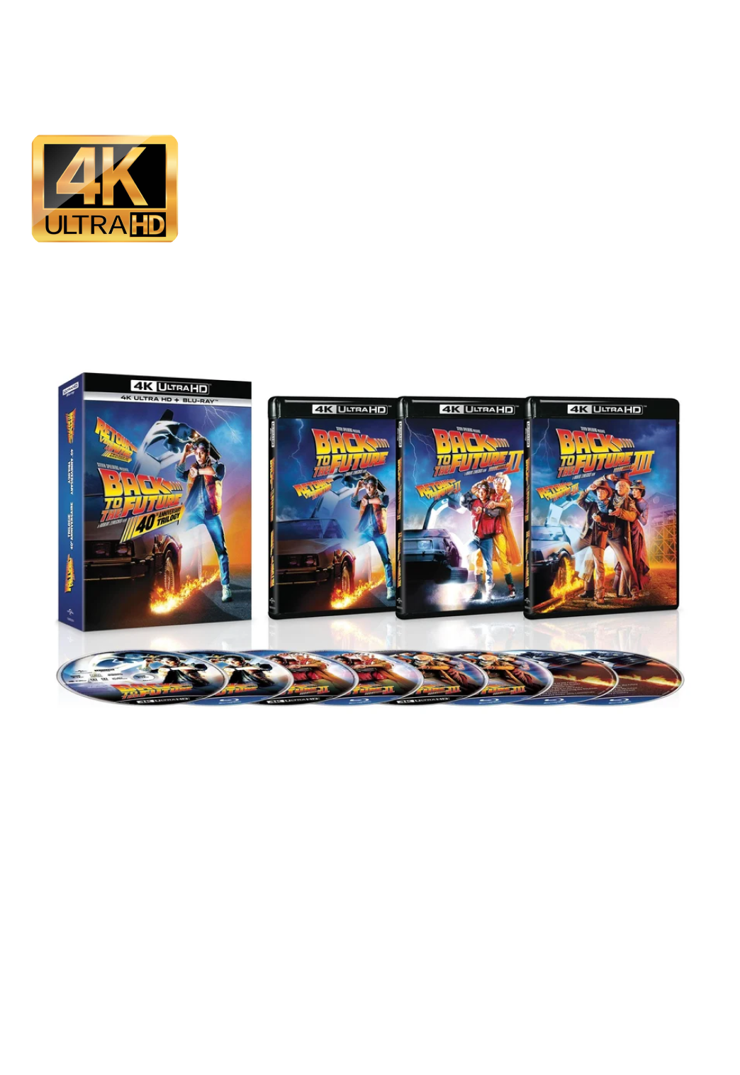 Back to the Future: 40th Anniversary Trilogy (4K)