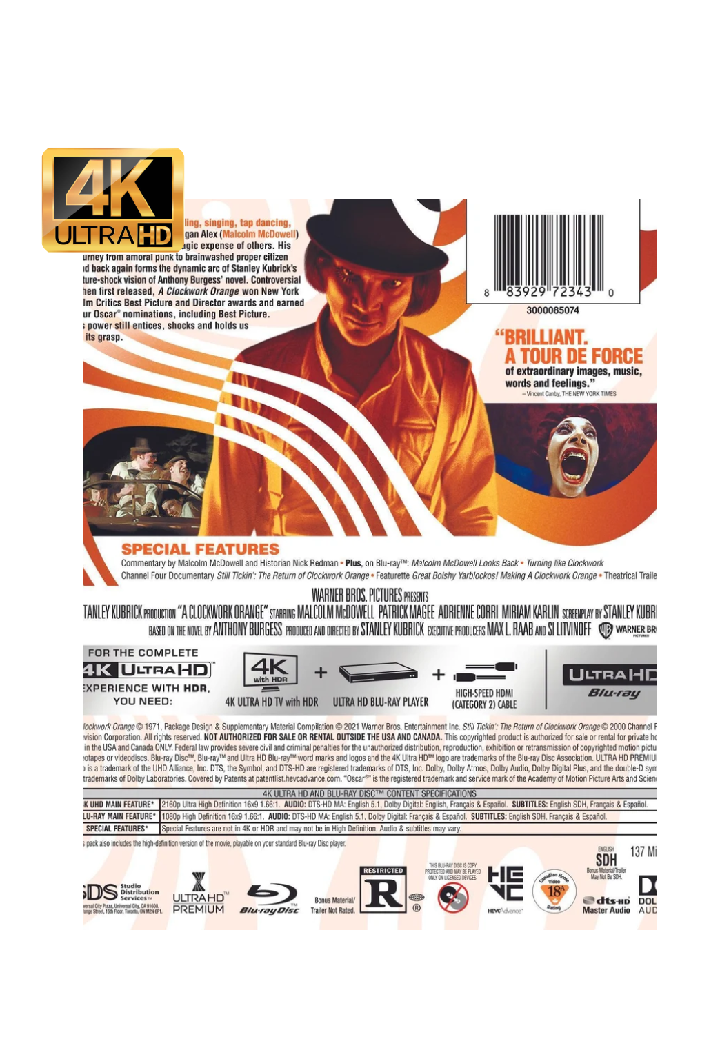 A Clockwork Orange (4K)