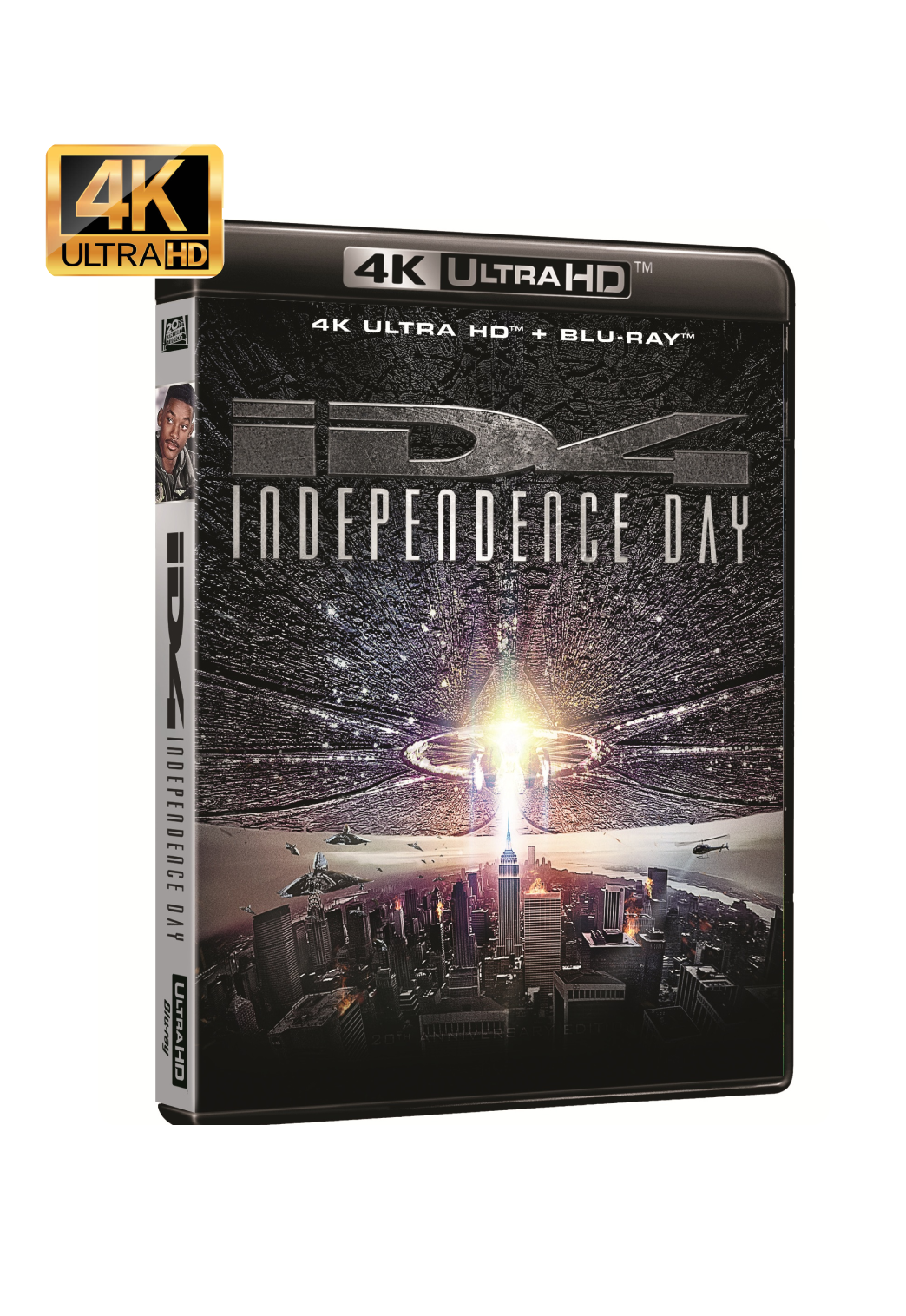 Independence Day (4K UHD + Reg B Blu-Ray) - Italy Import with Eng audio and subtitles