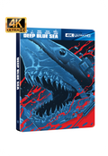 Deep Blue Sea (4K UHD + Reg B Blu-Ray) Steelbook - Italy Import with English/French audio