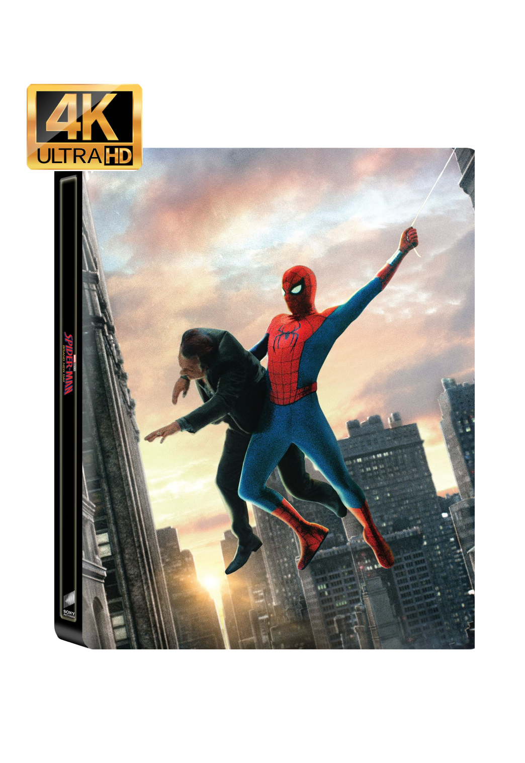 Spider-Man: Brand New Day – Variant B Steelbook (4K UHD + Reg B Blu-ray + Poster) Italy Import with Eng audio and subtitles