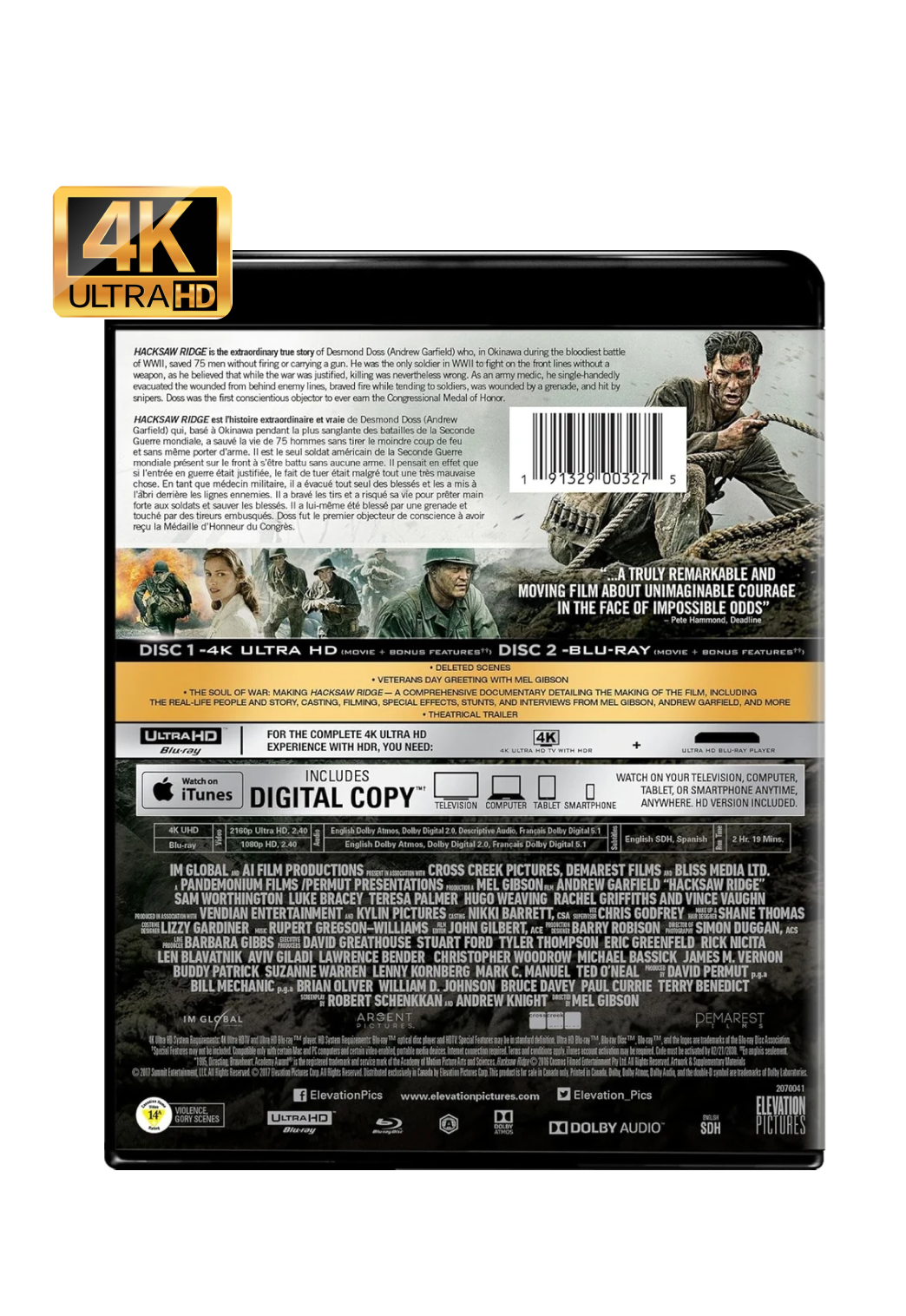 Hacksaw Ridge (4K)