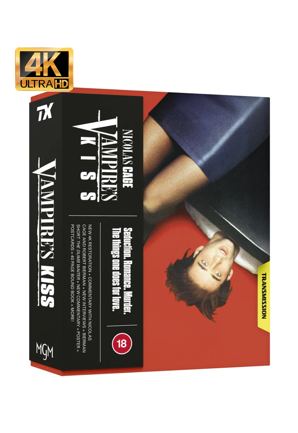 Vampire's Kiss Limited Edition 4K Ultra HD