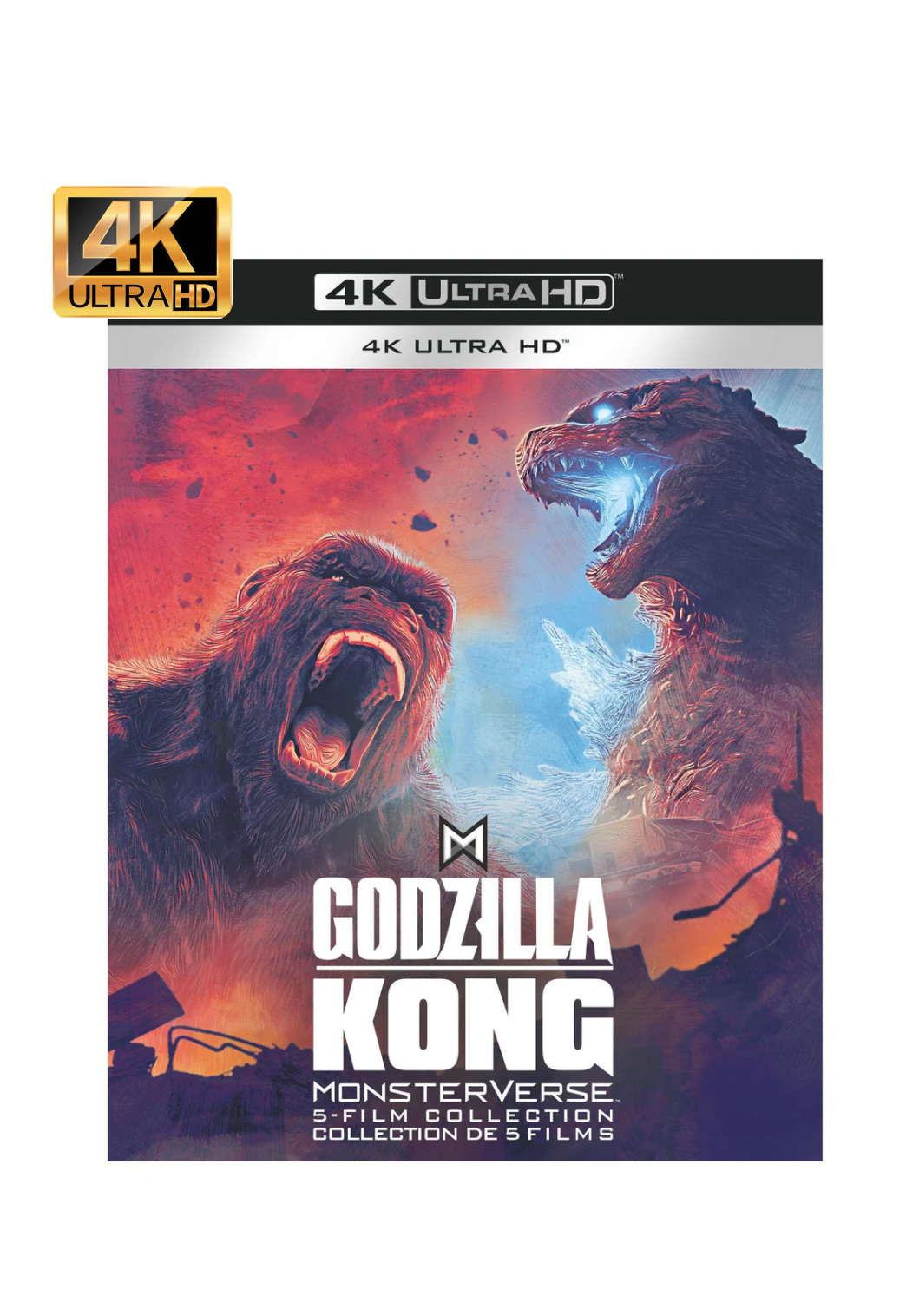 Godzilla/Kong MonsterVerse: 5-Film Collection (4K)