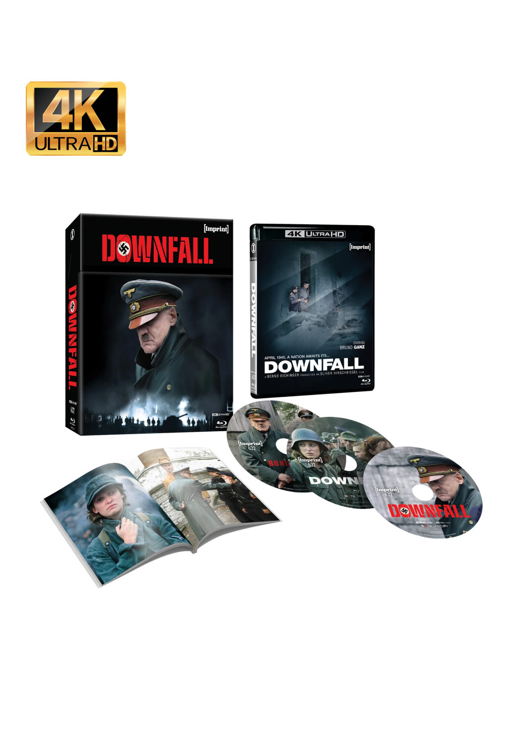 Downfall (2004) - Limited Edition 4K UHD + Blu-ray Hardbox + Hardcover Booklet - Imprint  #632