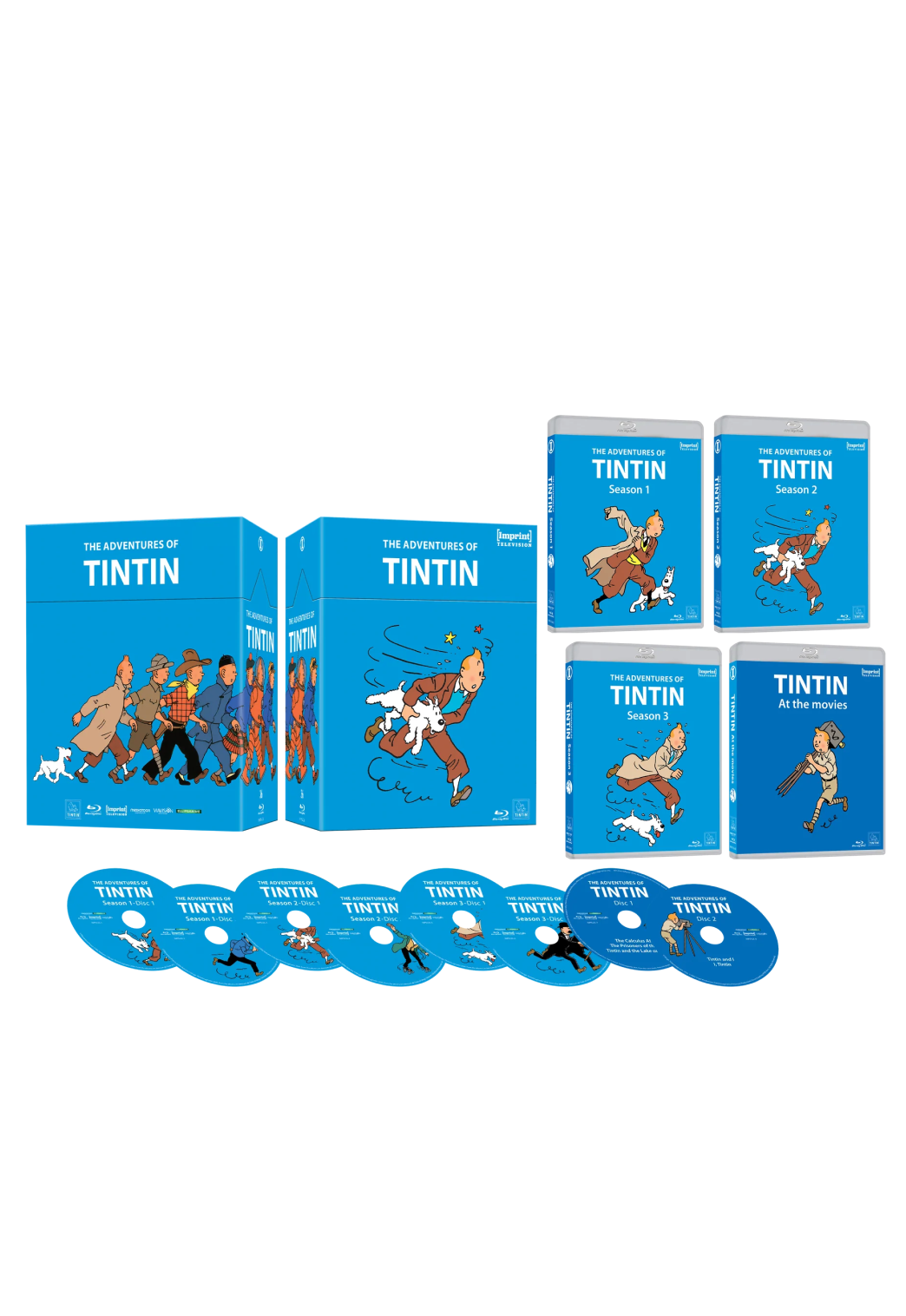 The Adventures of TinTin: The Complete Collection (1991 - 1992) - Limited Edition Blu-ray Hardbox - Imprint Television #36