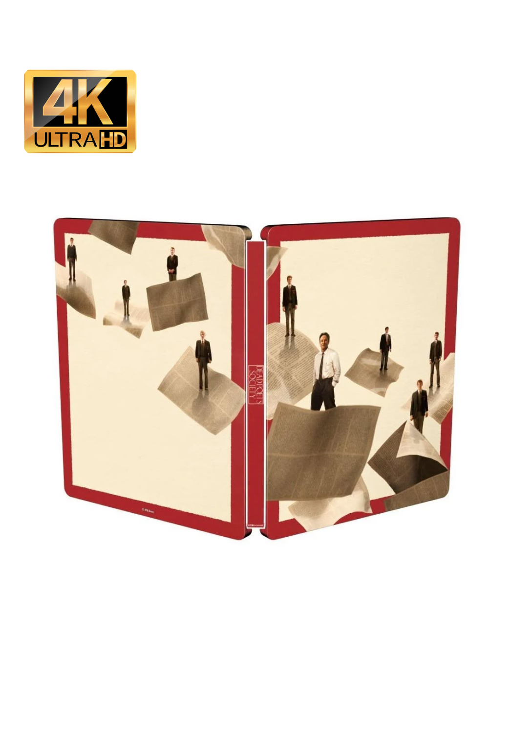 Dead Poets Society Limited Edition Steelbook 4K Ultra HD + Reg B Blu-Ray - UK Import
