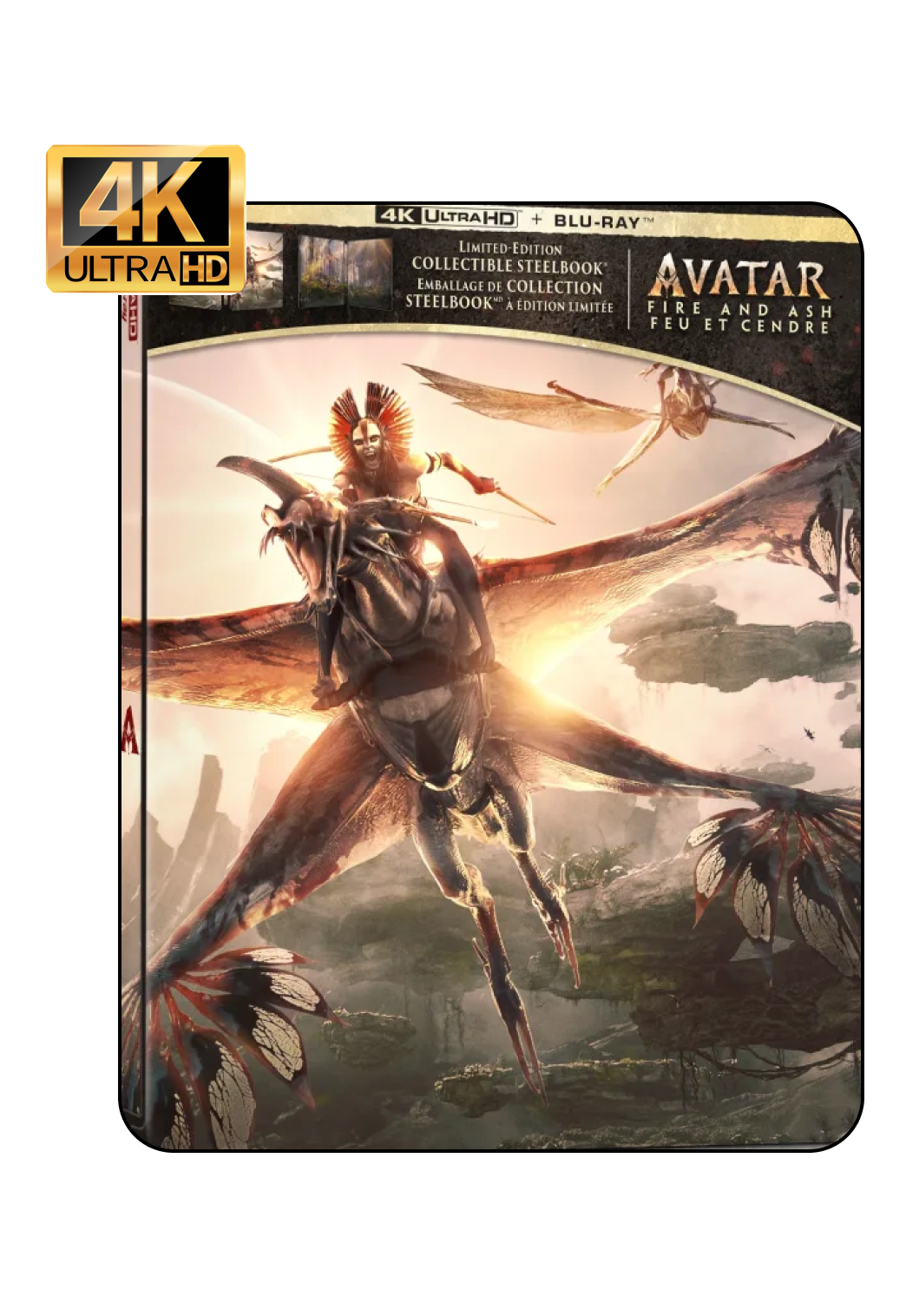 Avatar: Fire And Ash - Steelbook (4K-UHD/BD)