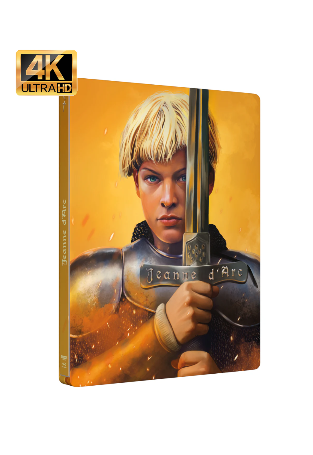 Joan Of Arc - The Messenger Limited Edition Steelbook 4K Ultra HD + Blu-Ray - UK Import