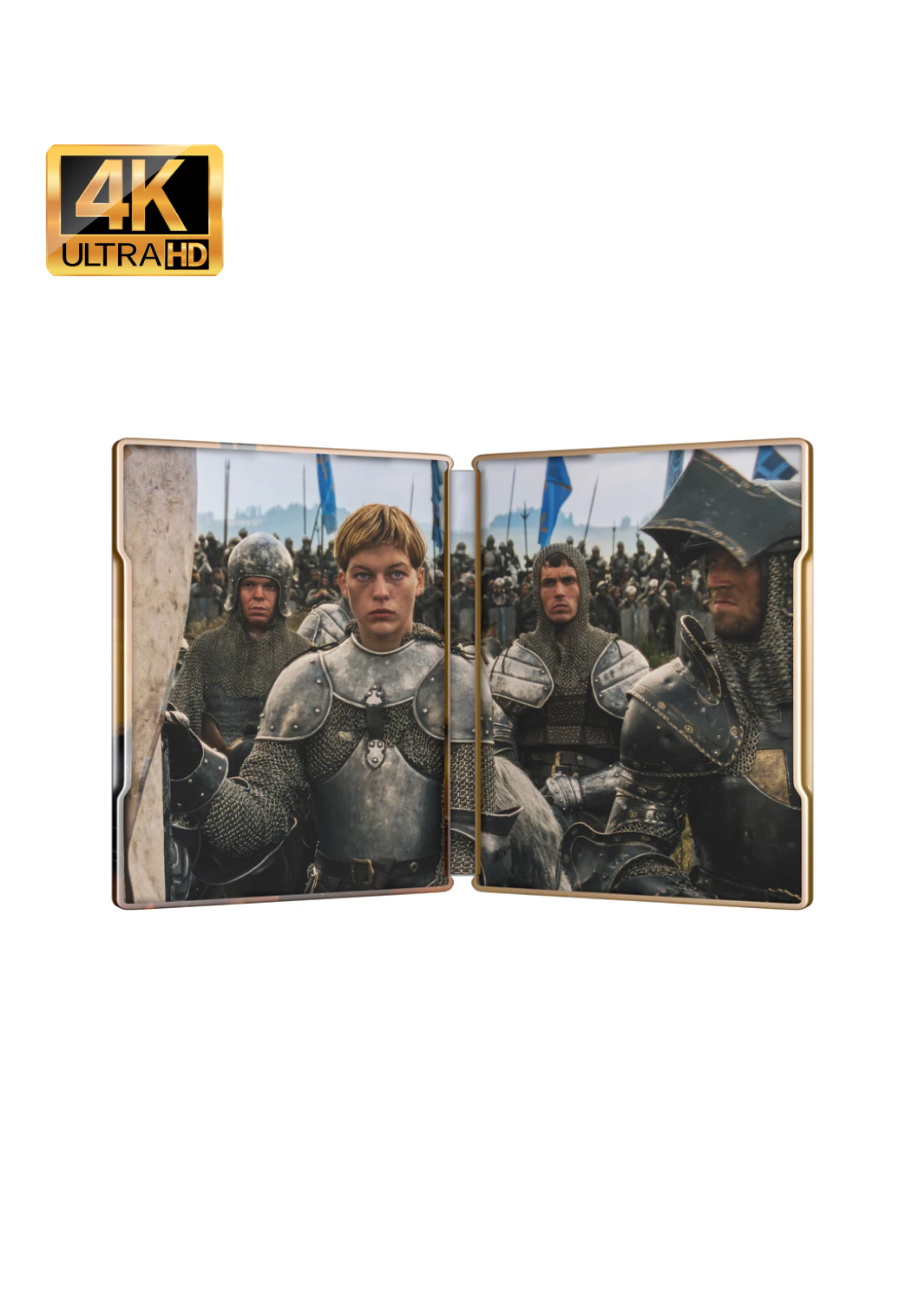 Joan Of Arc - The Messenger Limited Edition Steelbook 4K Ultra HD + Blu-Ray - UK Import