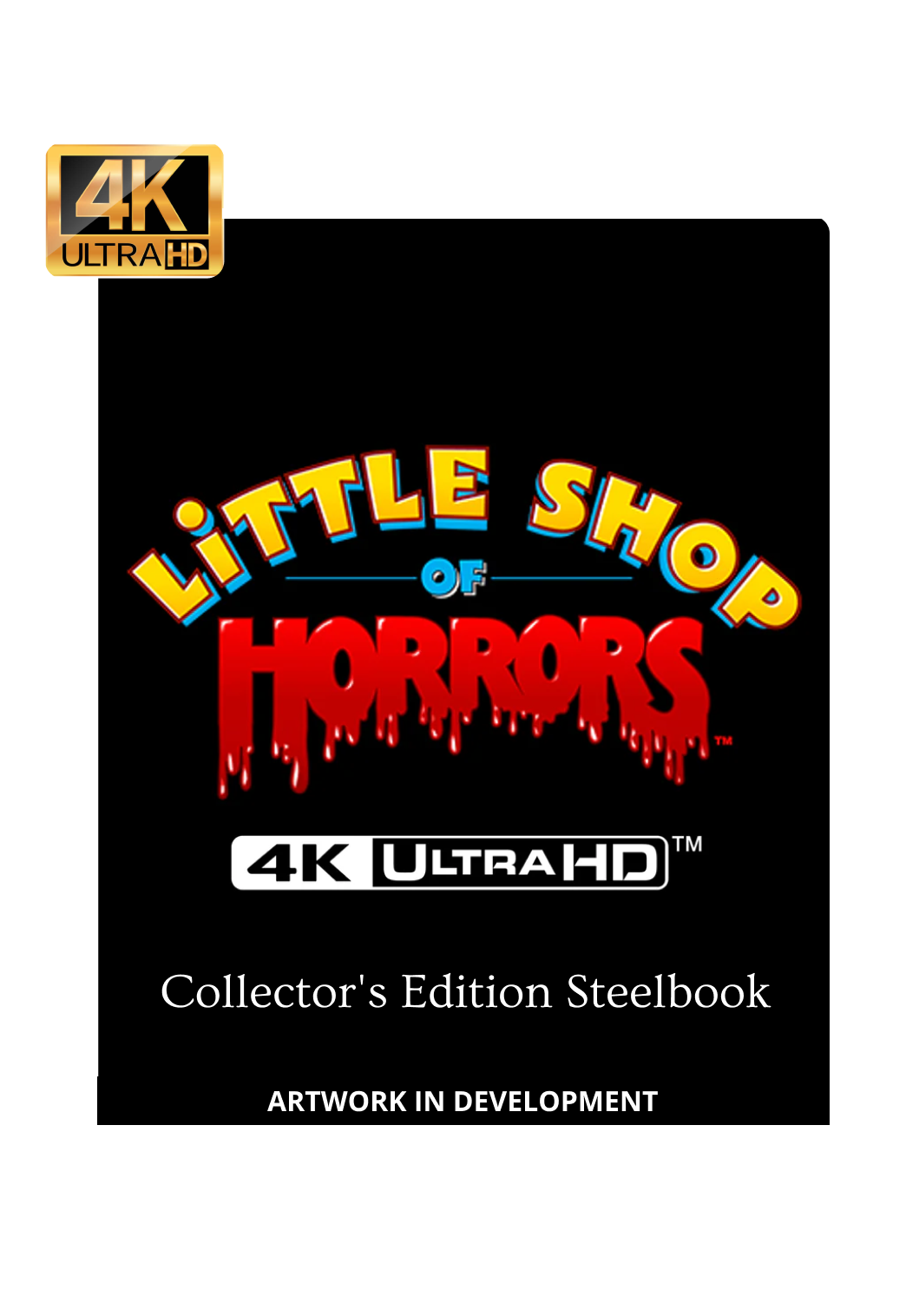 Little Shop Of Horrors Limited Collectors Edition 4K Ultra HD + Blu-Ray - UK Import