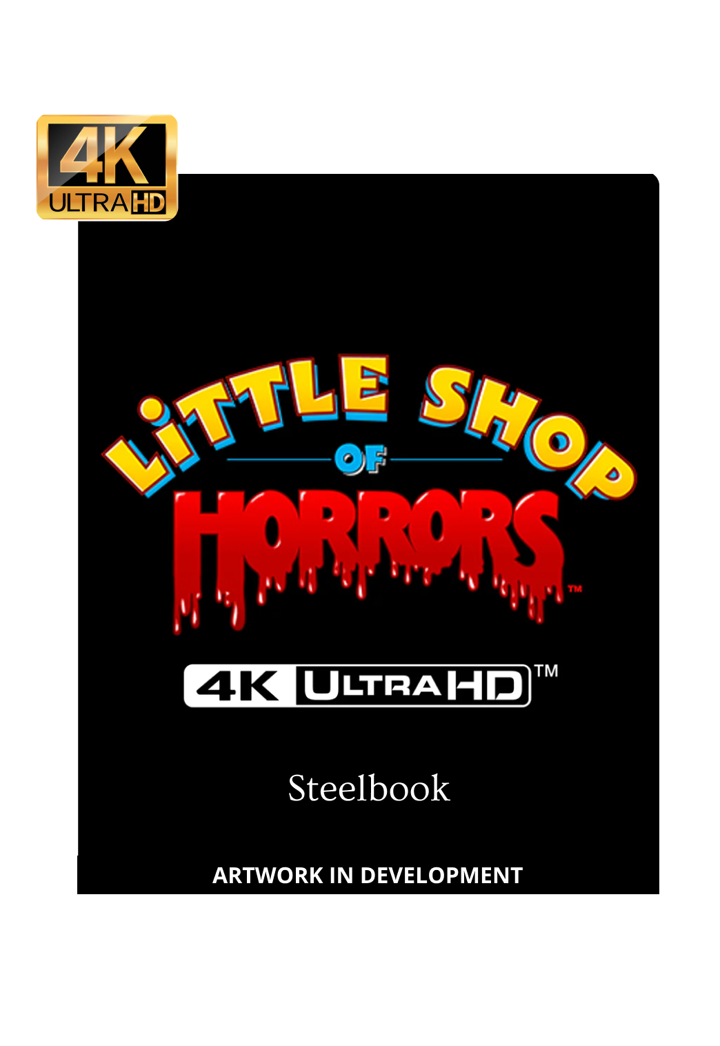 Little Shop Of Horrors Limited Edition Steelbook 4K Ultra HD + Blu-Ray - UK Import