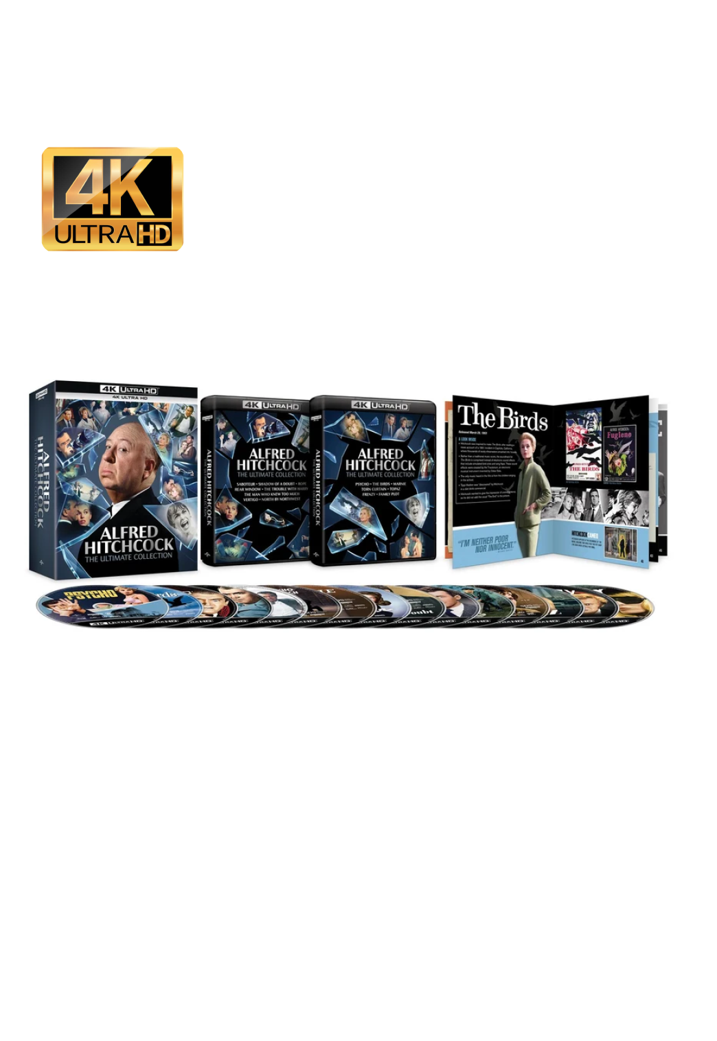 Alfred Hitchcock: The Ultimate Collection (4K)