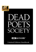 Dead Poets Society Limited Edition Steelbook 4K Ultra HD + Reg B Blu-Ray - UK Import