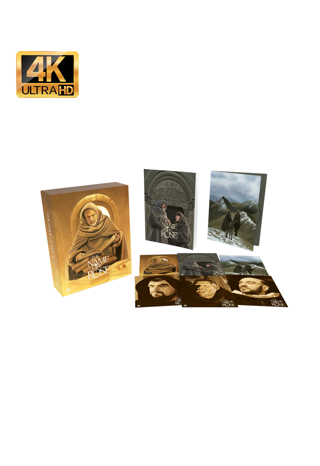 The Name Of The Rose Limited Edition 4K Ultra HD + Blu-Ray(Reg B) - UK Import