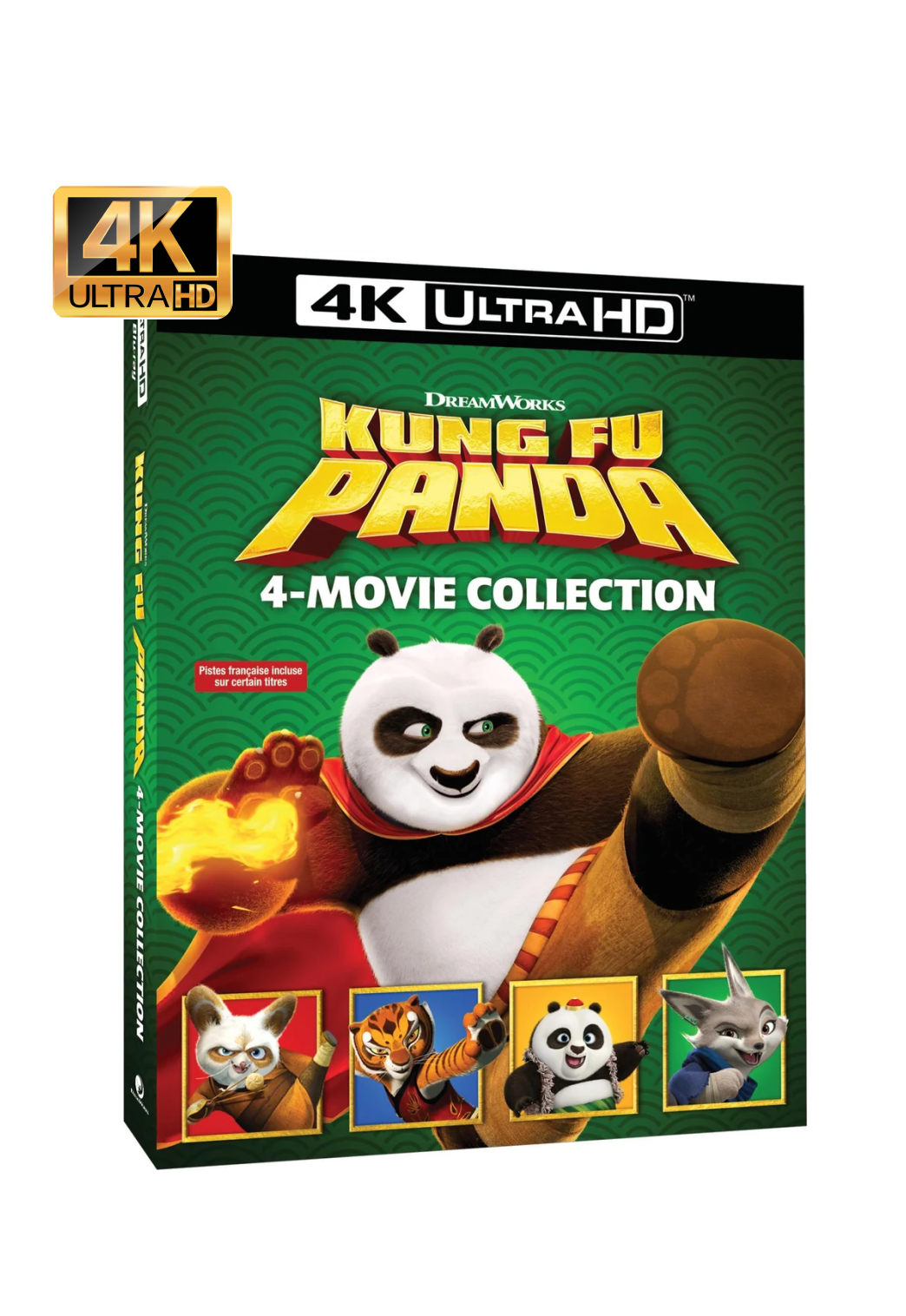 Kung Fu Panda: 4-Movie Collection (4K)