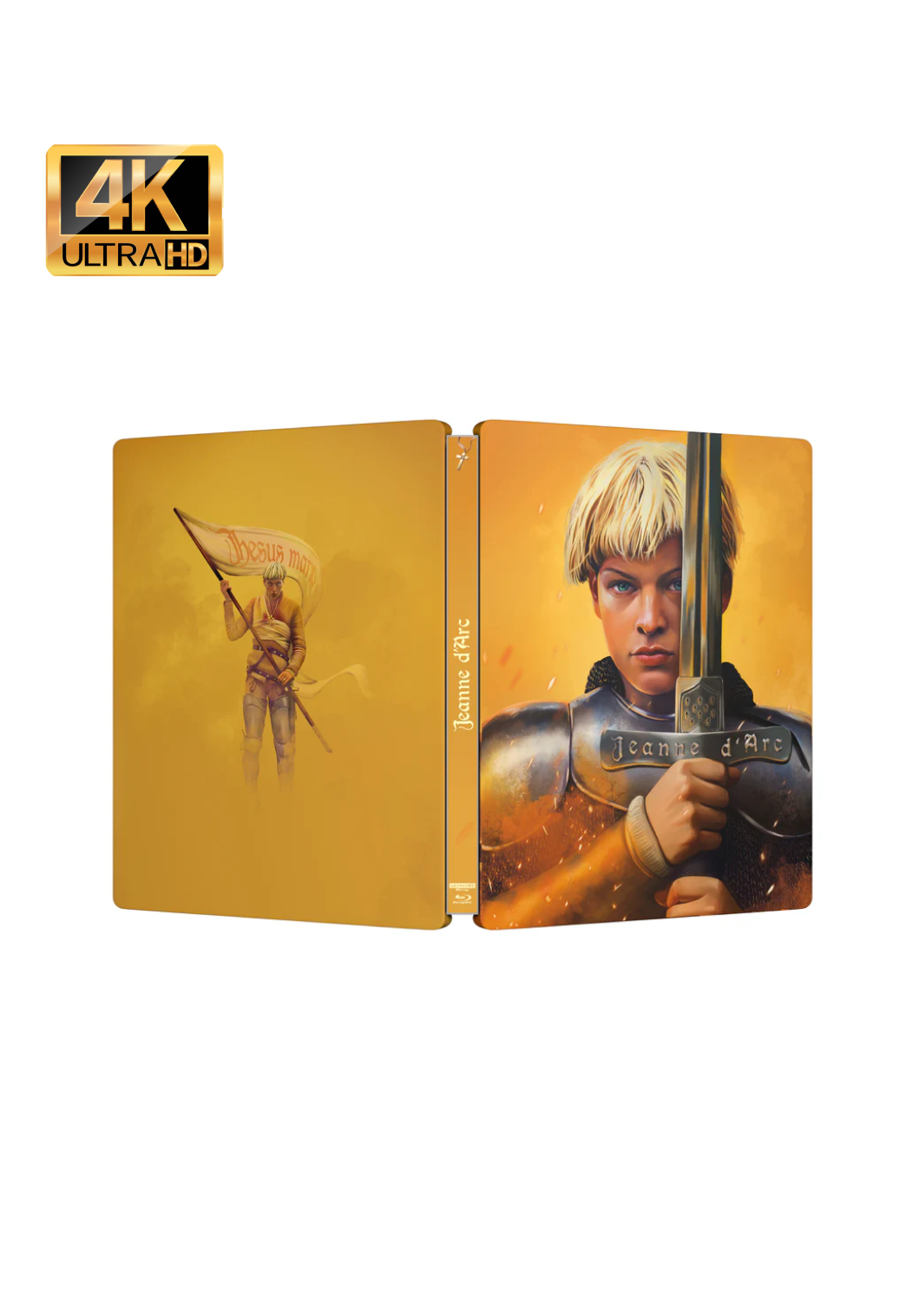 Joan Of Arc - The Messenger Limited Edition Steelbook 4K Ultra HD + Blu-Ray - UK Import