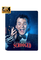 Scrooged - Limited Edition SteelBook [UHD + Blu-Ray + Digital]