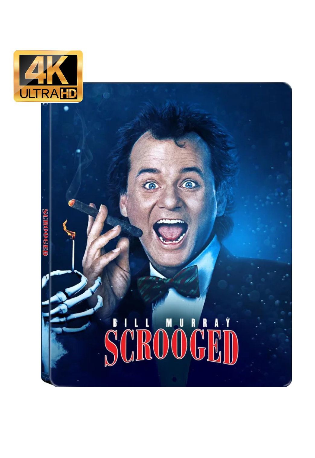 Scrooged - Limited Edition SteelBook [UHD + Blu-Ray + Digital]