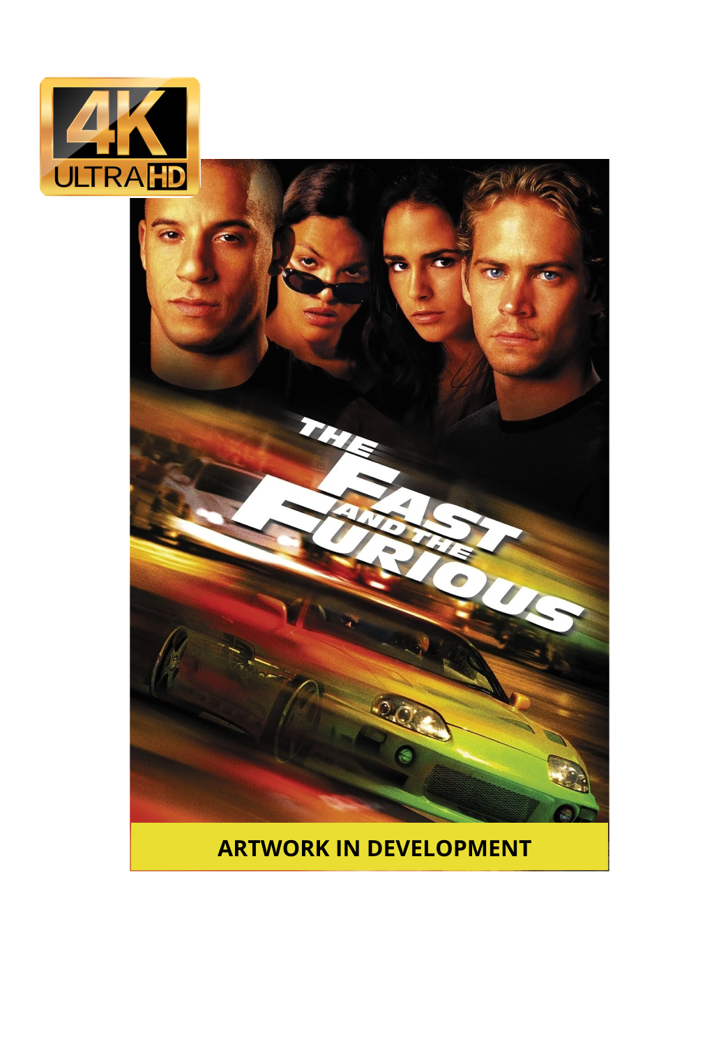 The Fast and the Furious - 25th Anniversary Edition Steelbook (4K-UHD)