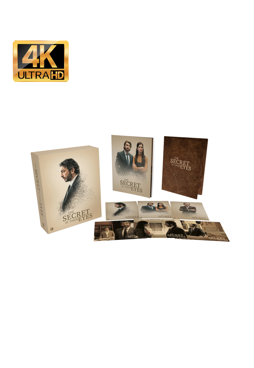 The Secret In Their Eyes (2009) Limited Edition 4K Ultra HD + Reg B Blu-Ray - UK Import