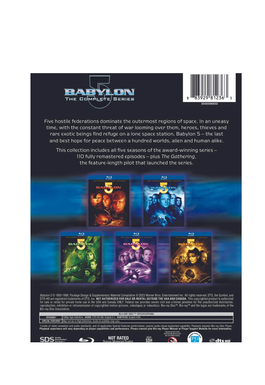 Babylon 5: The Complete Series (Blu-ray)