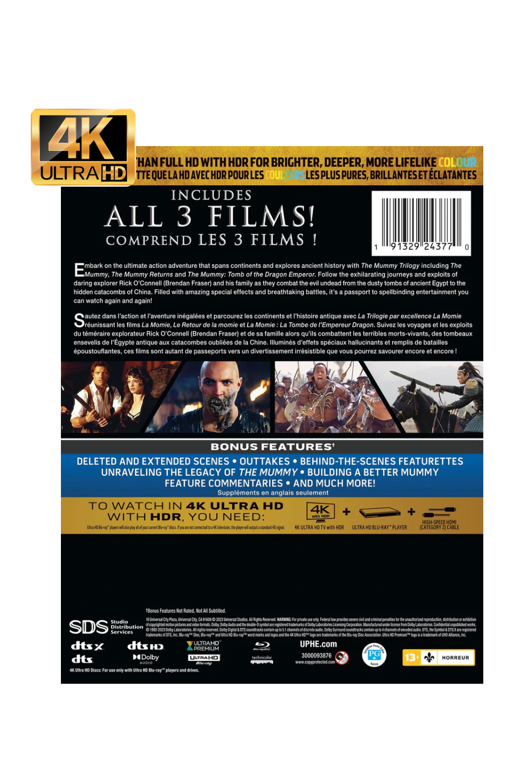 The Mummy Trilogy (4K)