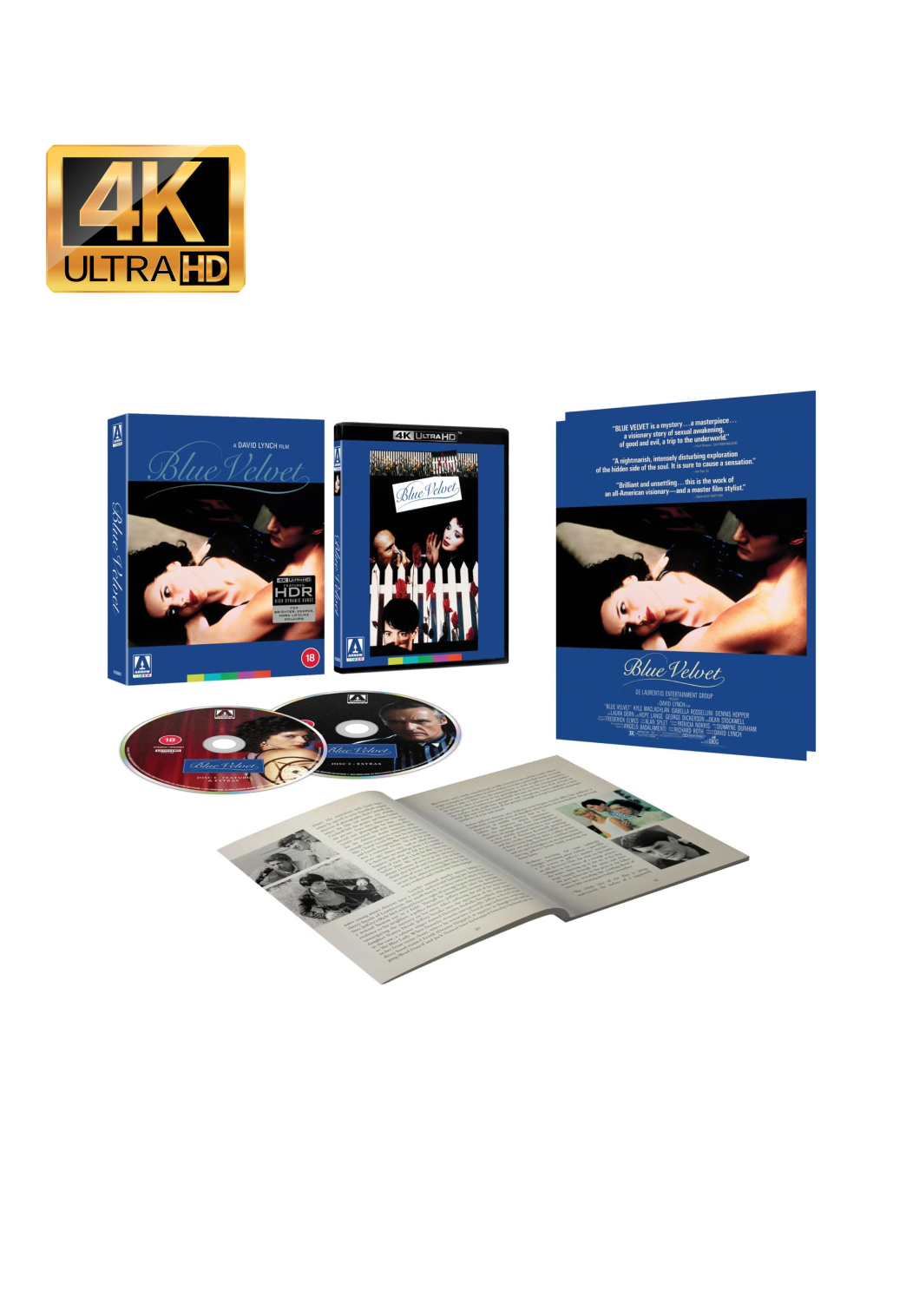 Blue Velvet Limited Edition 4K Ultra HD - UK Import