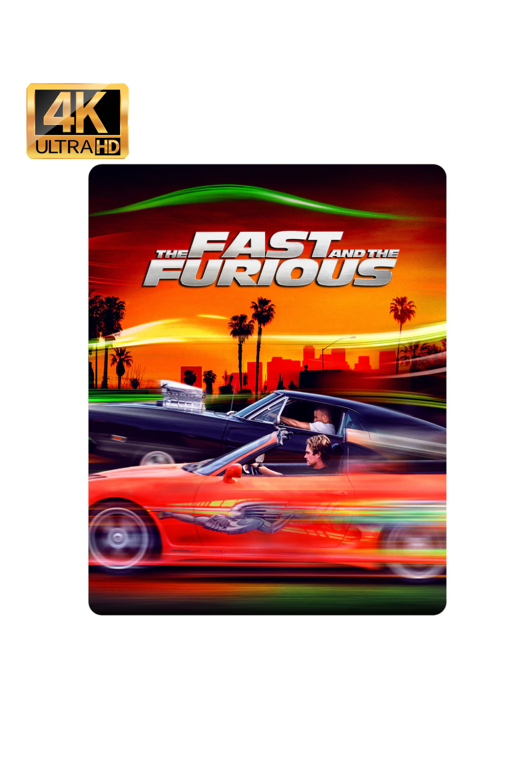 The Fast and the Furious 4K SteelBook 25th Anniversary Ultimate Collector's Edition
