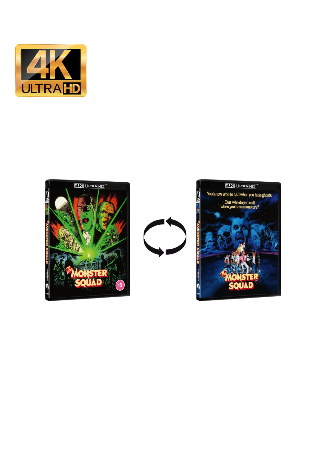 The Monster Squad - Arrow Limited Edition 4K UHD - UK Import