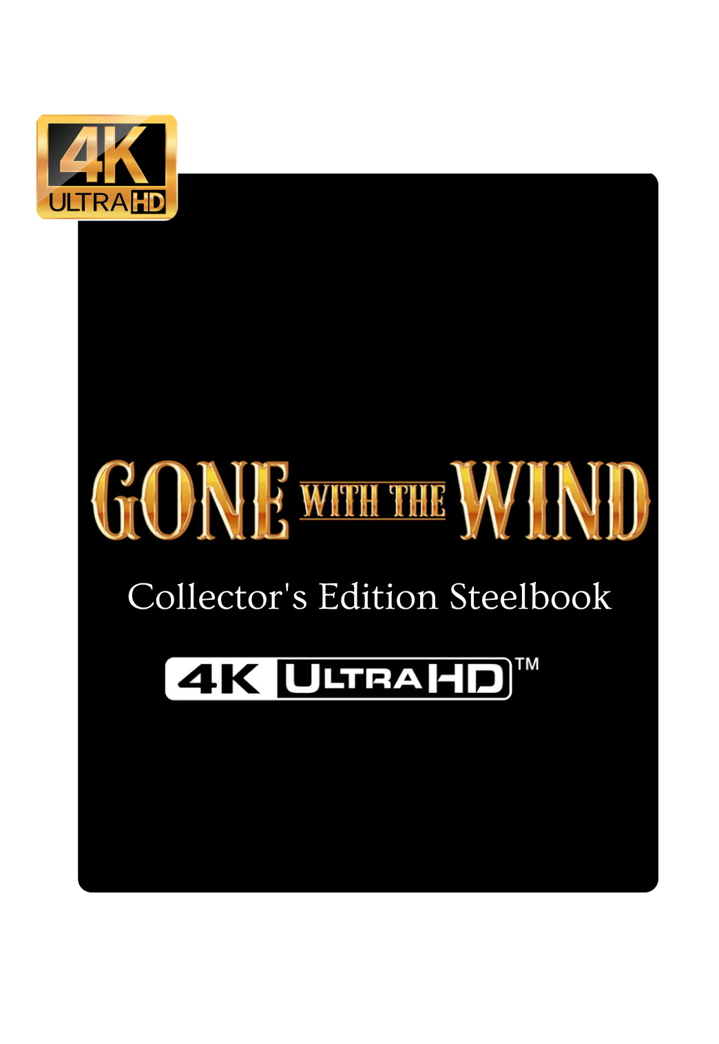 Gone With The Wind Limited Collectors Edition 4K Ultra HD + Blu-Ray