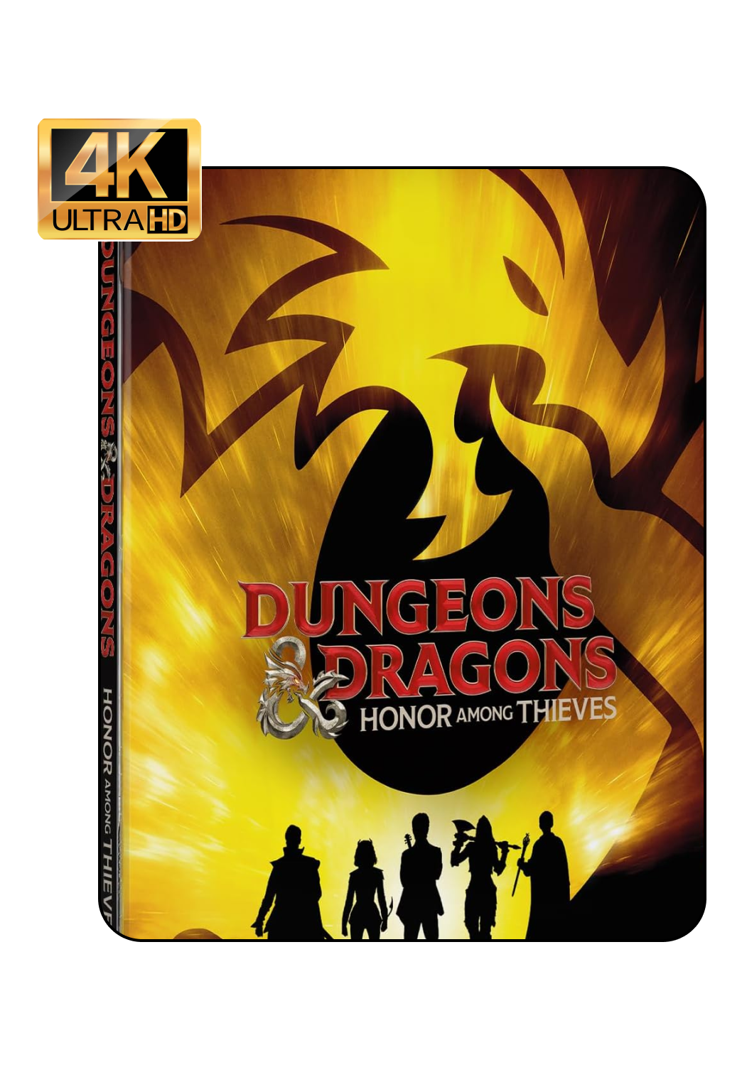 Dungeons & Dragons: Honor Among Thieves (4k Steelbook)