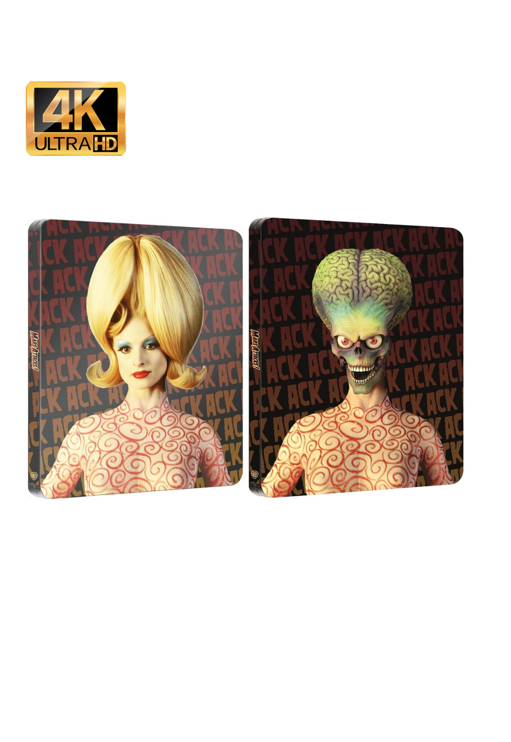 Mars Attacks Limited Collectors Edition 4K Ultra HD + Blu-Ray (Region B) - Italy Import