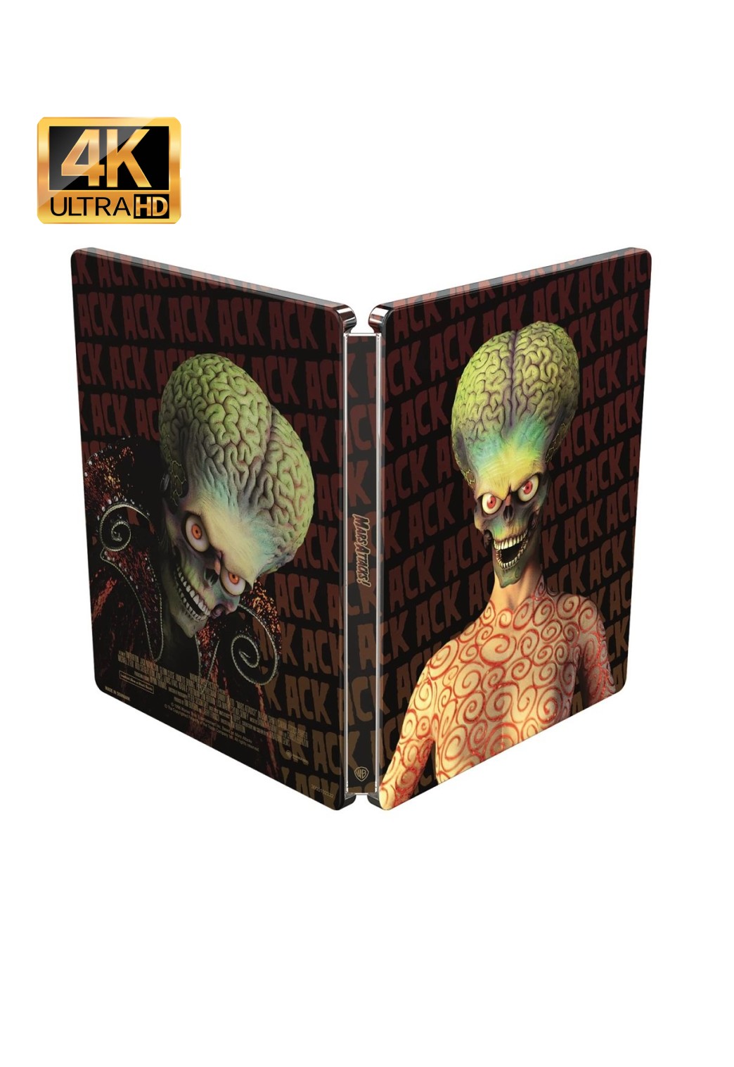 Mars Attacks Limited Collectors Edition 4K Ultra HD + Blu-Ray (Region B) - Italy Import