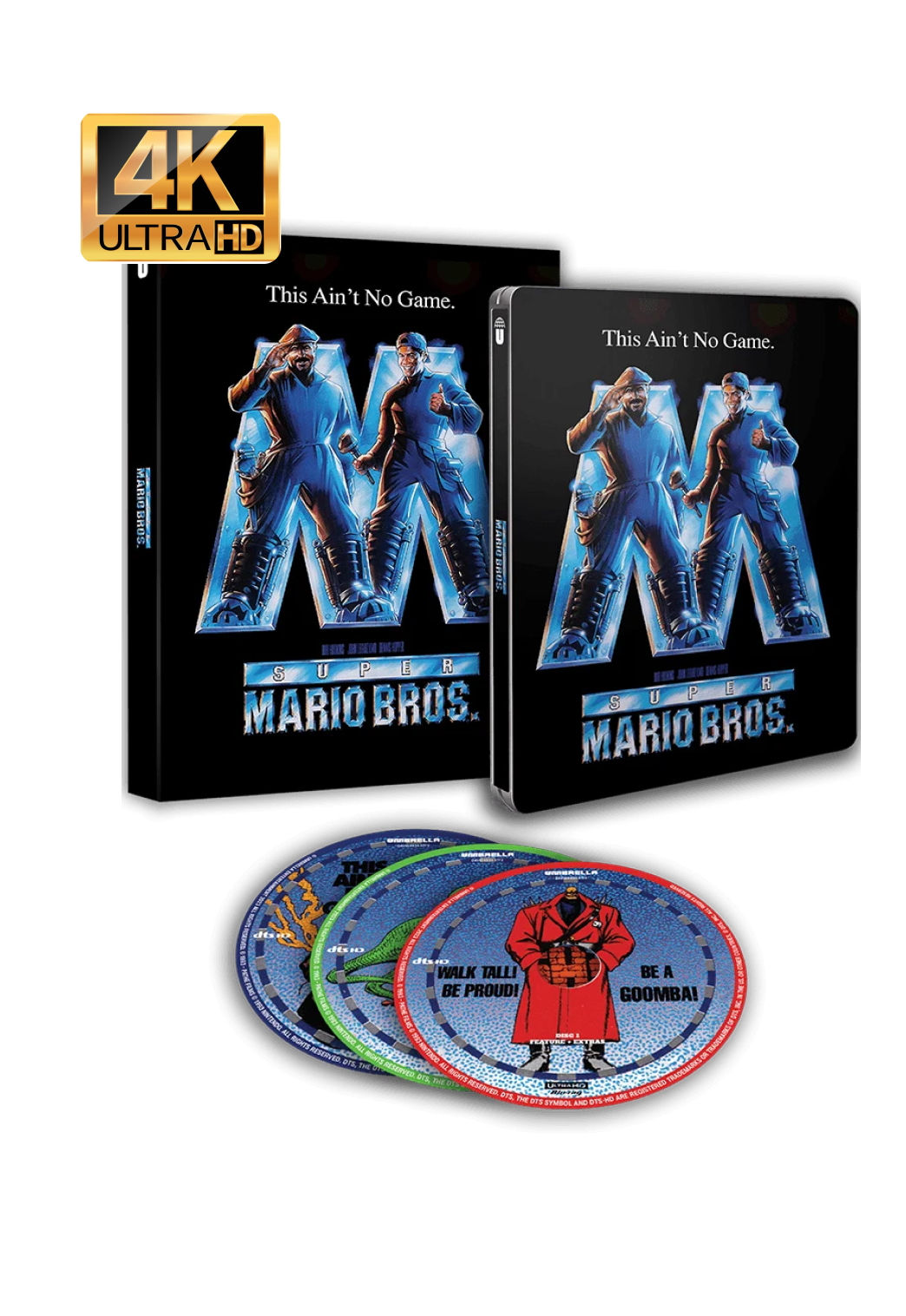 Super Mario Bros. – 30th Anniversary (1993) (4K UHD + 2 Blu-ray) – SteelBook