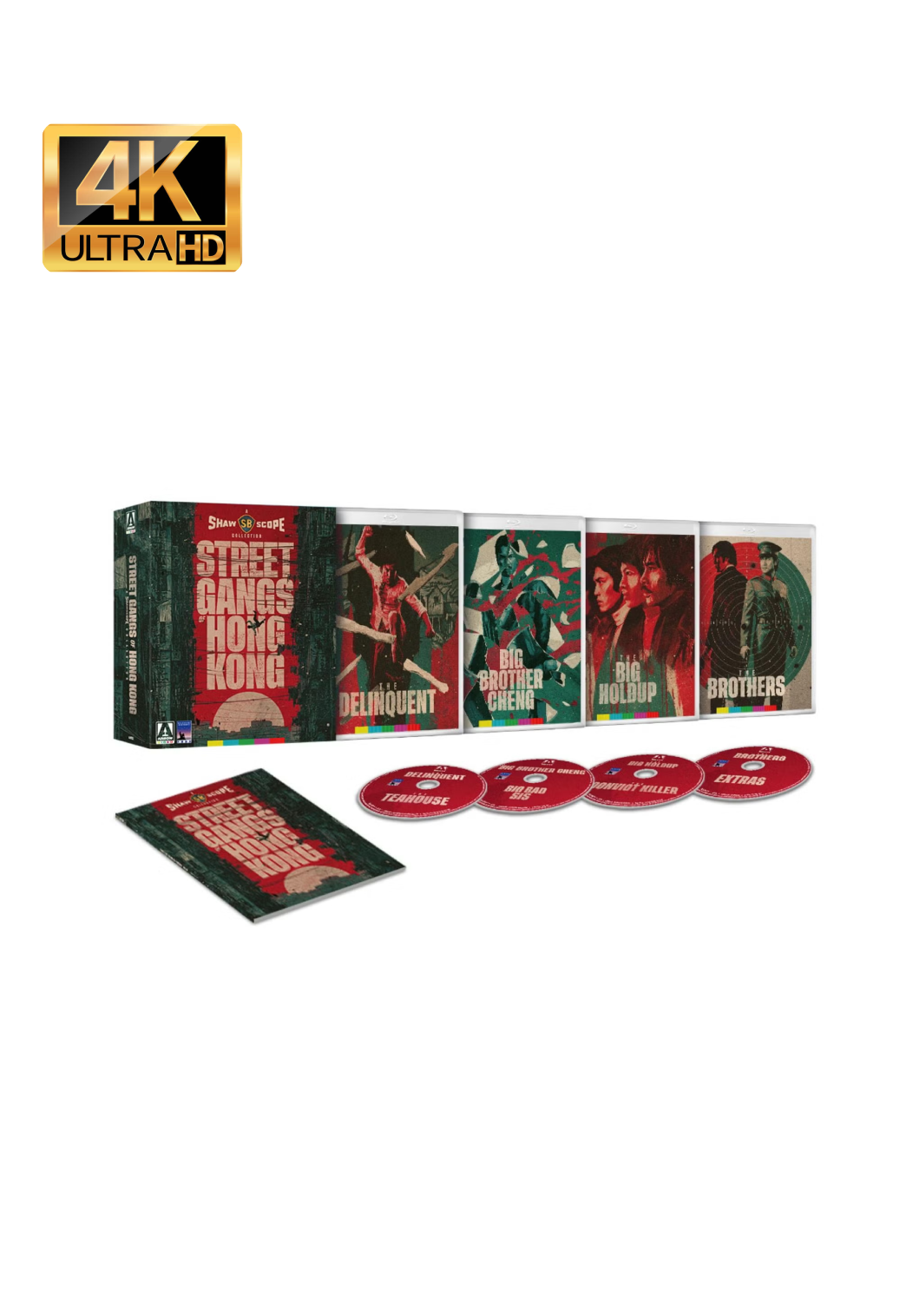 Shawscope Presents: Street Gangs of Hong Kong - Arrow Limited Edition Blu-ray