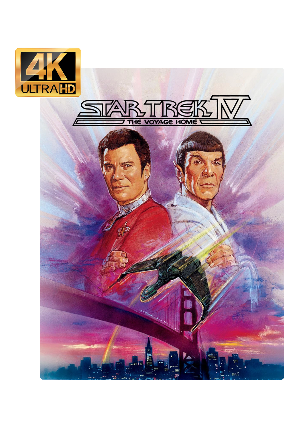 Star Trek IV: The Voyage Home - 40th Anniv. Steelbook (4K-UHD/BD)