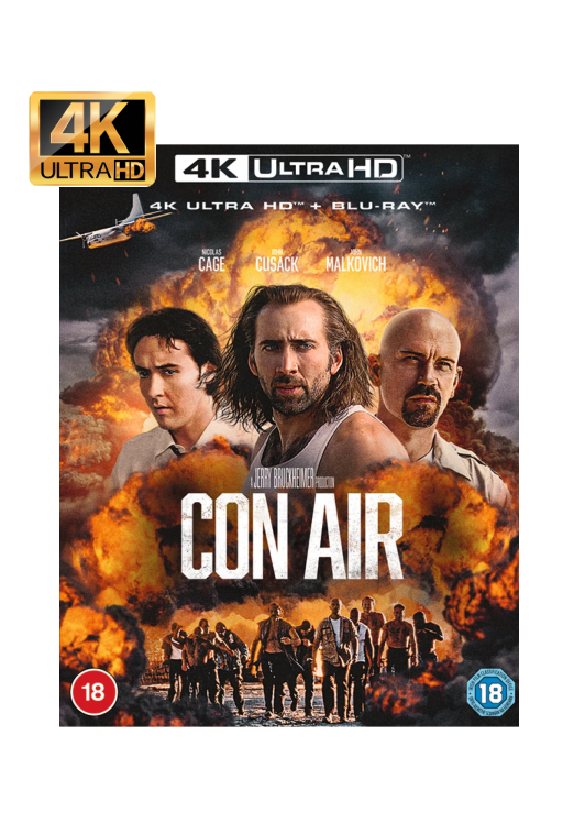 Con Air 4K Ultra HD + Blu-Ray [Region Free] - UK Import