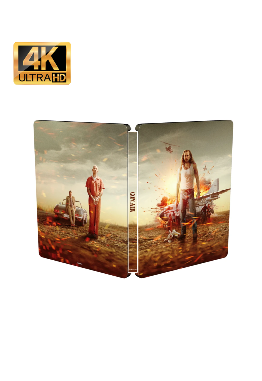 Con Air Limited Edition Steelbook 4K Ultra HD + Blu-Ray [Region Free] - UK Import
